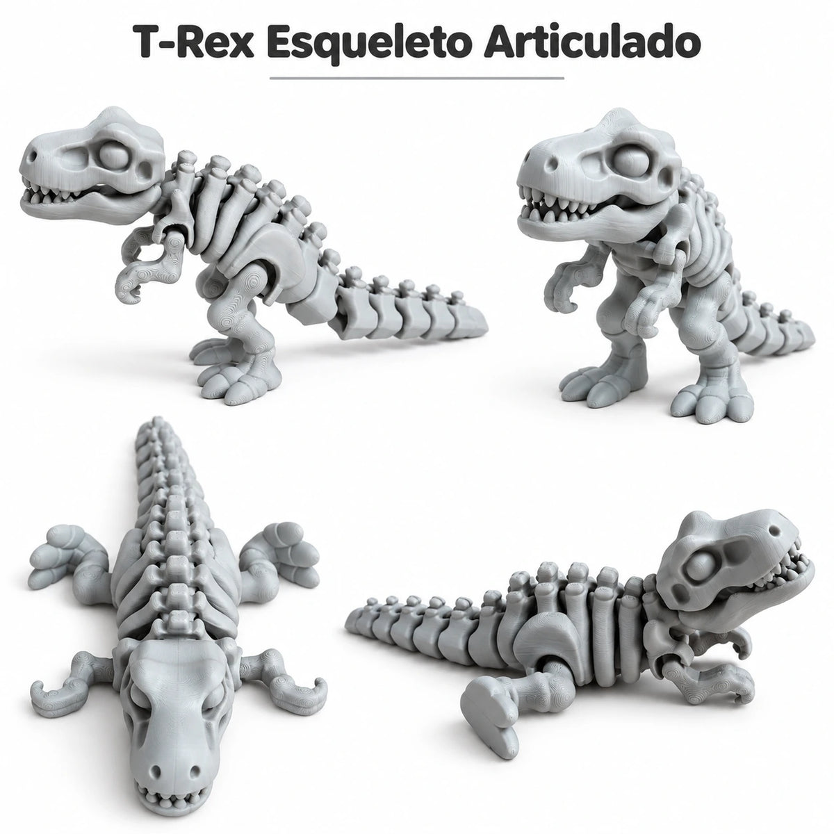 Dinoarticulados - Decora, juega y colecciónalos