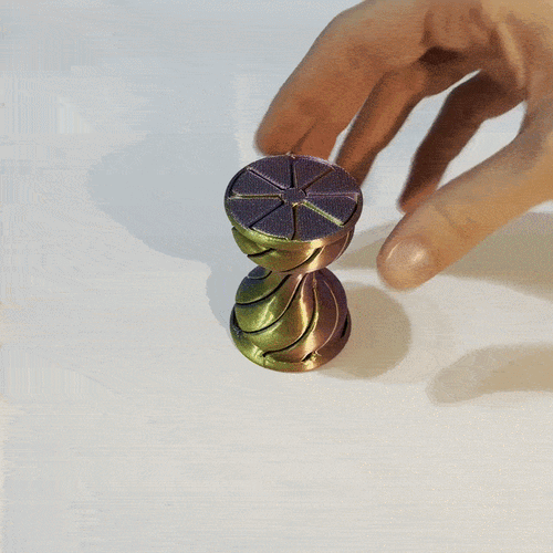 Fidget HourGlass ⌛️ - Juguete sensorial, antiestrés, terapéutico, entretenido.